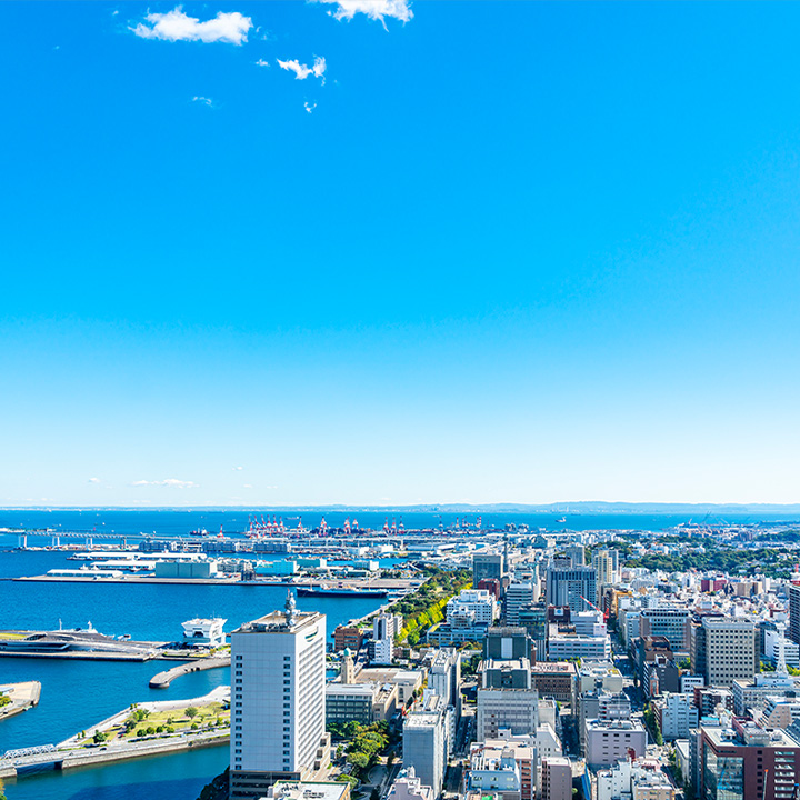 横浜の港の写真